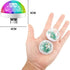 HVZUM (4 Packs) USB Mini Disco Ball Party Lights, Sound Activated DJ Stage Strobe Lights, Portable Led Car Atmosphere