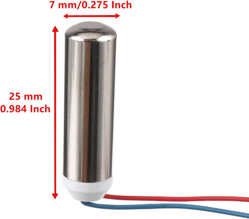 BOJACK 10PCS 7x25mm DC Coreless Motor, Built-in Vibration Waterproof, 1.5-3v, 8000-16000RPM Motor for Electric