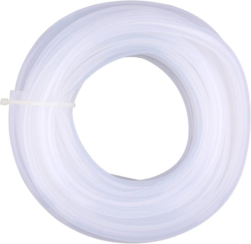 3/8" 1/2" 8 Meters(26.25ft) Food Grade Silicone Tubing - ID x OD, Pure Silicon Hose High Temp Home Brewing Winemaking