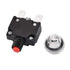 uxcell Thermal Circuit Breakers 5A 125/250V AC 32V DC Push Button Reset Overload Protector Switch with Waterproof Cap 2 Pcs