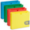 Blue Summit Supplies 2 Inch Expanding File Jacket Folders, 50 Pack, Colored Expandable File Folders, Heavy Duty