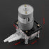 Walfront DC 12V High Peristaltic Pump, Modern Style, 400ml/min Flow Rate, Transparent Silicone Tube