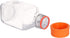 Lab Media Storage Square Bottles with GL45 Screw Cap, Leakproof for Scientific Use, Pack of 8 (500ml)