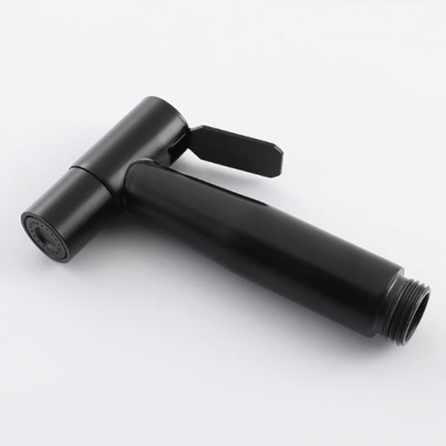 QQAMOGNNK Bidet Sprayer Head Black Shower Faucet Bidet Cloth Diaper Sprayer for Toilet Toilet Shower Head Black