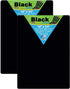 Flipside Products Black Dry Erase Board, 18" x 24", Pack of 2