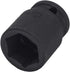 Genius Tools 444020 1/2" Dr. Impact Socket, 20mm Cr-Mo