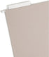 Smead TUFF Extra Capacity Box Bottom Hanging Folder - 4" Expansion, 1/3-Cut Easy Slide Tab, Legal Size, Steel Gray