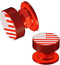 Welding Hood Helmet Pipeliner Fasteners-1Pair, USA Flag Pattern Aluminum Replacement Parts