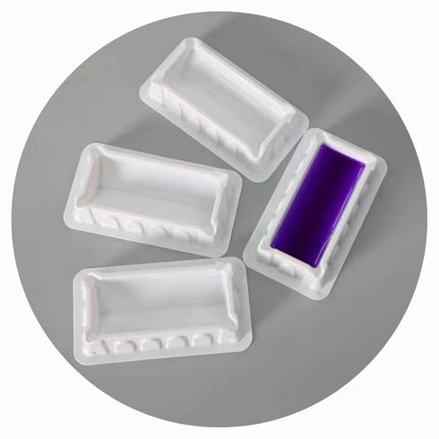 25ml Reagent Reservoir, Polystyrene, White, RNase/DNase Free, Pyrogen Safe (Pack of 50)