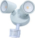 Topaz 24 4000K, Dual Head LED Security Light with Motion Sensor, Watt, White