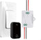 GLOBELEC Self-Powered Wireless Light Kit,No Battery Required,Mini Remote Control Switch with 328Ft