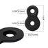 Figure 8 Fastener, Heavy Duty Table Top Fasteners, Desktop Clips Tabletop Connector Bracket (Black) (20) (40)
