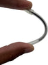 Flexible Non-Lethal Safety Pens, 4" Bendable Pens for Hospitals, Mental Health Institutions, Black (100 Pack)