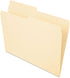 Pendaflex File Folders, Letter Size, Manila, 1/2 Cut, 100/BX