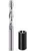 1/4-Inch Shank Spiral Flush-Trim Router Bit, Solid Carbide Up Cut CNC Router Bit
