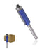 4PCS Set 1/4 Inch Wolfride Flush Trim Router Bit Shank Top Bearing Flush Trim Router Bit