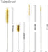 ULAB Scientific Lab Cleaning Brush Set, 7 Sizes including Beaker, Buret, Cylinder, and Tube Brushes