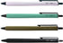 OHTO GS02 Roller Gel Pen, Retractable Needle Tip 0.5mm Fine Point, Black Barrel, Ultra-Quick Drying Black Gel Ink Pen