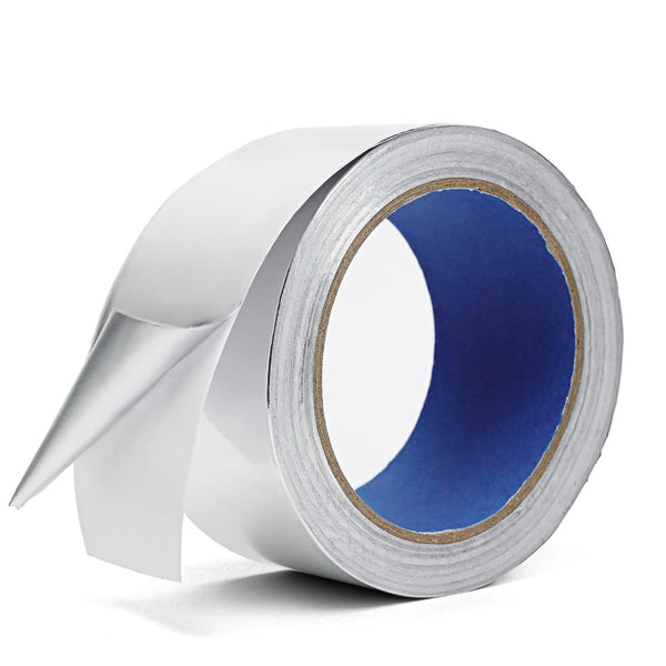 Aluminum Foil Duct Tape Heavy Duty: 3.9 Mil, 2 Inch X 22 YD, Insulation Heat Resistant for HVAC, Dryer Vent Hose, and