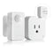 RAYZEEK Wireless Motion Sensor Plug Kits,No-Wire Mini PIR Sensor Switch Control Plug