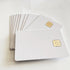 XCRFID AT24C64 64K 7816 Programmable 10pcs Chip Smart IC Card with EEPROM Memory ISO White Blank PVC Card by