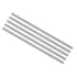 uxcell Round Steel Rod, 3mm HSS Lathe Bar Stock Tool 100mm Long, 5pcs for Shaft Gear Drill Lathes