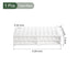 YOKIVE Tube Rack, Polypropylene Test Tube Rack Holder | Great for 1.5ml Lab Test Tube(White, 50-Sockets)