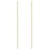 Brass Solid Round Rod Lathe Bar Stock, 1/8 Inch Diameter, 14 Inches Length (2 PCS)
