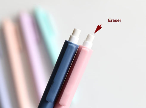Solid Colors Mechanical Pencils 0.5mm Lead, Triangle Automatic Pencil for Writing, Office School Supplies Gift Pack of