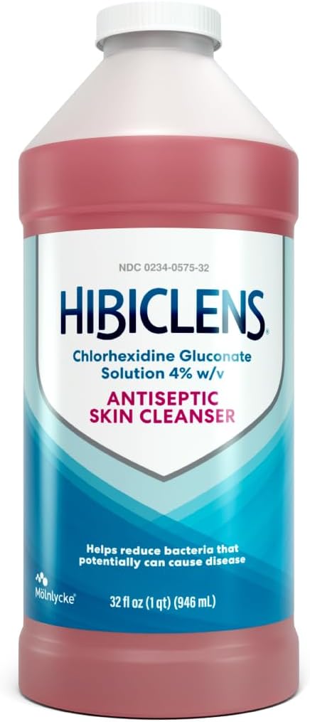 Hibiclens Antimicrobial and Antiseptic Soap and Skin Cleanser 32 oz for Home