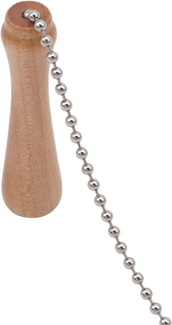 Generic Ceiling Fan Pull Chains Walnut Wooden Pull Chain Extension for Ceiling Light Lamp Fan Chain Attractive