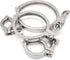 TNMHHM 304 25mm-268mm(114x130mm) Stainless Steel Tri Clamp Ferrule - Heavy Duty Sanitary Pipe Fitting for Homebrew