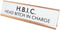 HBIC Head Bitch In Charge Nameplate Desk Sign