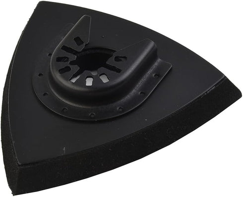 HanOaki 1PC System(93mm) Triangular Oscillating Tool Sanding Pad Compatible With Various Multi Tools With Quick Change