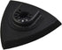 HanOaki 1PC System(93mm) Triangular Oscillating Tool Sanding Pad Compatible With Various Multi Tools With Quick Change