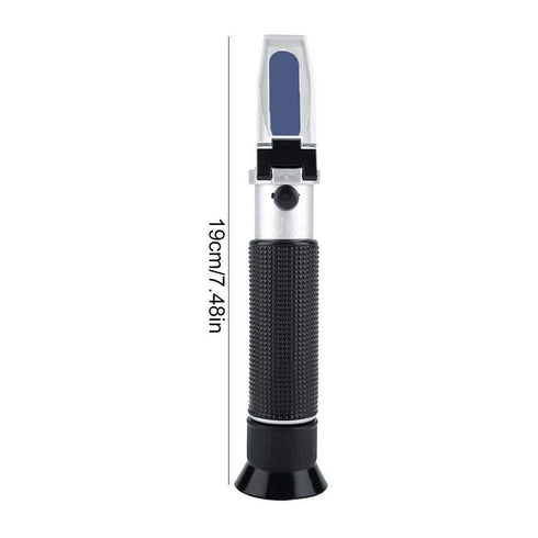 Refractometer Professional 0~10%: Hand Held Specific Food Tester for Jam, Beer, Milk, Juice