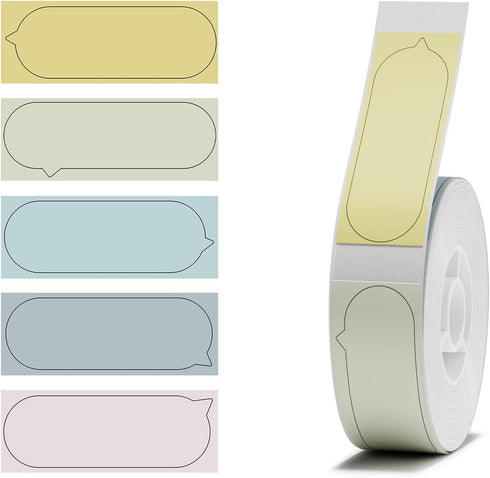 Label Maker Tape NIIMBOT 2021 D11, Adapted Label Print Paper, Glossy Standard Laminated Office Labeling Tape