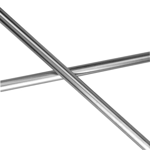 2Pcs 12mm x 200mm Linear Rail Rod Shaft, Case Hardened Chrome Linear Motion Guide for 3D Printer