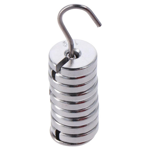 with Hanger and Case 10g Each Durable Silver Lab Slotted Mass Set High Quality Chromium-Plated Metal Slotted Weights Laboratory