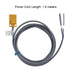 PNP NO Proximity Sensor Switch, 3 Wires Inductive Type DC12 to 24V, ABS Shell with Shielded Probe
