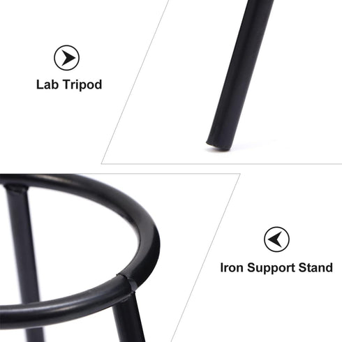 Lab Tripod Burners - 2 Pcs Lab Tripod Stand Lamp for Bunsen Burner Support in Chemistry Teaching