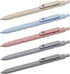 EEOYU 5pcs Quick Dry Ink Gel Pens, Fine Point Retractable Roller Ball Pens, Black Ink Smooth Writing Cute Aesthetic for