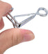 20Pcs Flat Jaw Pinchcocks Tubing Clamps - Stainless Steel Clip for Laboratory Supplies