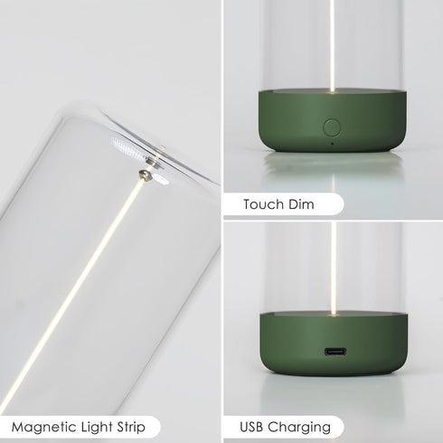 AUGE LIGHT Mini Table Lamp with White Noise Machine - Stylish & Functional