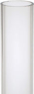 Source One Polycarbonate Unbreakable Round Clear Tube, 1 Inch Diameter, 12 Inch Long