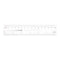 Film Flexible Ruler 6 Inch 1mm Scale, PET Plastic Covered Folding Calibration Measuring Tool for Factory