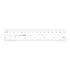 Film Flexible Ruler 6 Inch 1mm Scale, PET Plastic Covered Folding Calibration Measuring Tool for Factory