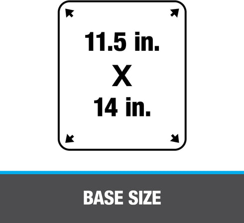 Oatey 14041 Foldable Plastic Flashing, 4 Inch Pipe Diameter