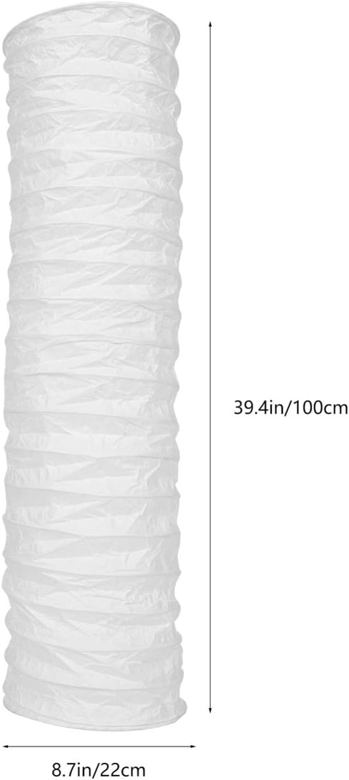 Uonlytech Nordic Style Floor Lamp Shade Paper Standing Light Cover for Living Room Bedroom Hotel Decoration Replacement