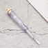 Fielect 3pcs Tester Screwdriver, Voltage Tester Light Circuit Tester Electric Test Pen AC100-500V Clear
